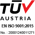 TUV Austria ISO 9001:2015